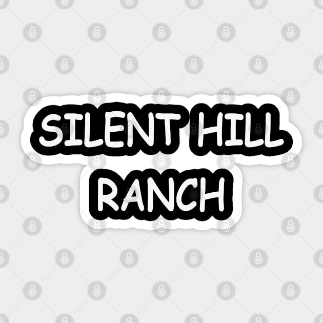 Silent Hill Graphic Design Sticker by JRGDrawing